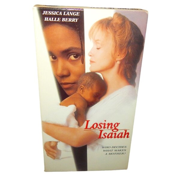 LOSING ISAIAH vintage VHS movie in original paper case Jessica Lange Halle Berry - Picture 1 of 5